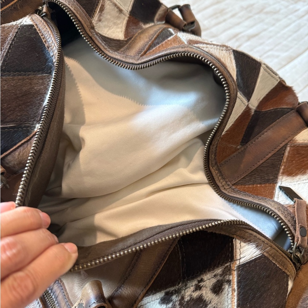 STS Ranchwear Leather Patchwork Tote - Picture 15 of 16